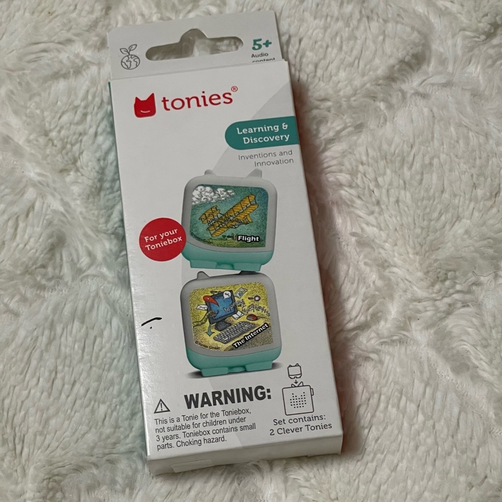 Tonies Inventions and Innovation Flight and The Internet Audio Set